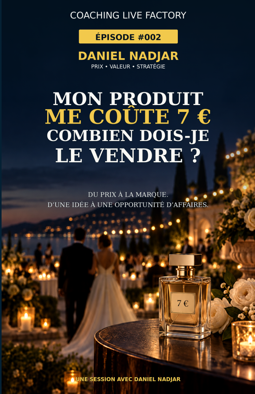 Couverture de Mon produit me coûte sept euros. À quel prix je dois le vendre