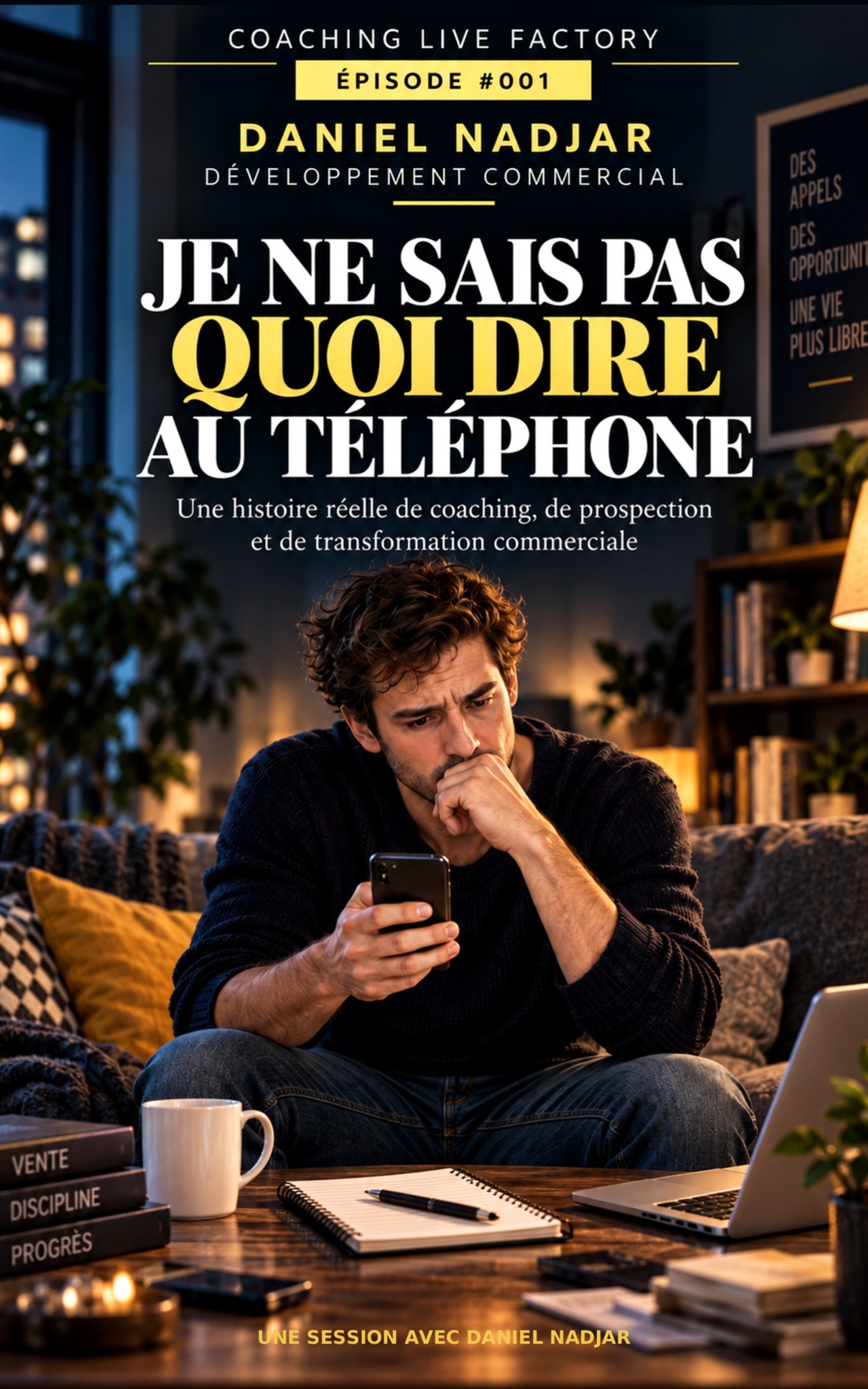 Couverture de Je ne sais pas quoi dire au téléphone